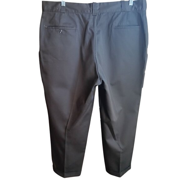 40x28 Big Mac Vintage Green Mechanic Work Pants 1970's Olive Green Scovill Zip - Picture 6 of 7